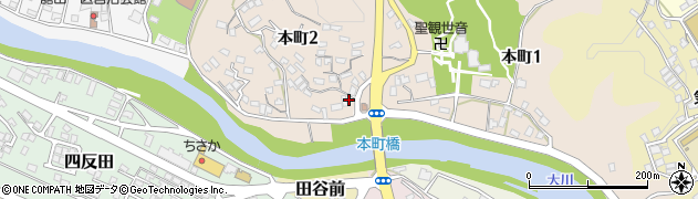 魚藤商店周辺の地図