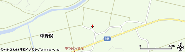 山形県酒田市中野俣村北35周辺の地図