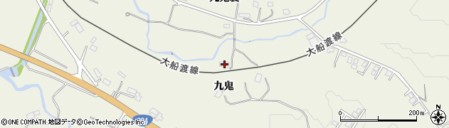 岩手県一関市滝沢苦木116周辺の地図