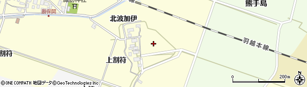山形県酒田市勝保関北波加伊32周辺の地図