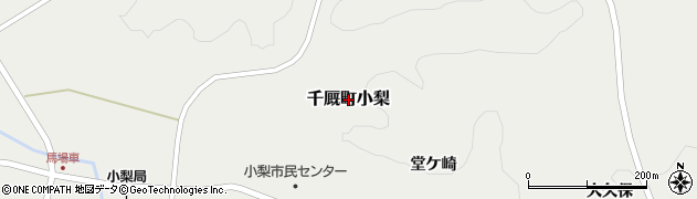 岩手県一関市千厩町小梨周辺の地図