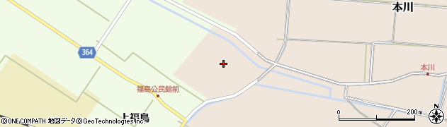山形県酒田市本川畑ケ中周辺の地図