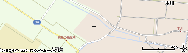 山形県酒田市本川（畑ケ中）周辺の地図