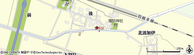 山形県酒田市勝保関前5周辺の地図