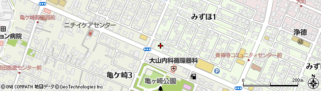 黒澤建設工業株式会社　庄内営業所周辺の地図