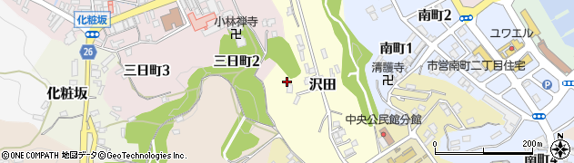 宮城県気仙沼市沢田周辺の地図