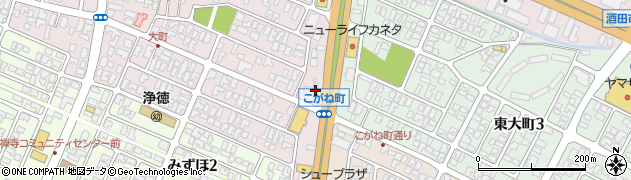 ＥＮＥＯＳ　ＥｎｅＪｅｔ酒田ＳＳ周辺の地図