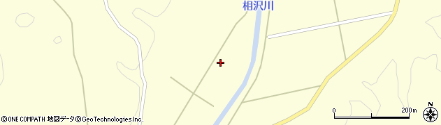 山形県酒田市北俣（向中村）周辺の地図
