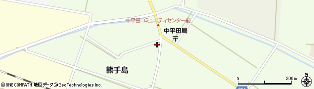 山形県酒田市熊手島熊興屋1-3周辺の地図