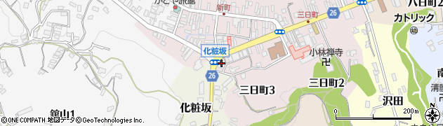 菊田米店周辺の地図