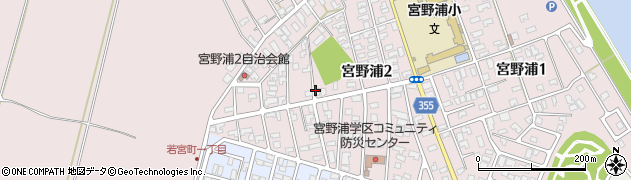 仙台月星商事株式会社　荘内店周辺の地図