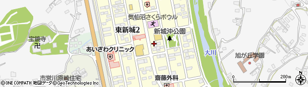 有限会社花久生花店周辺の地図