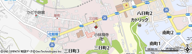 株式会社小山大製菓　本店周辺の地図