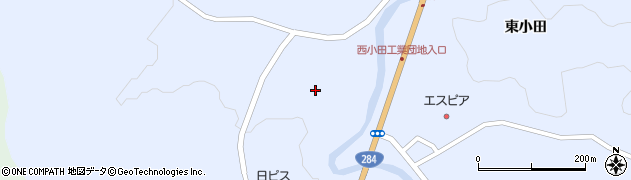 岩手県一関市千厩町千厩西小田280周辺の地図