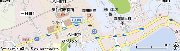 熊谷歯科医院周辺の地図
