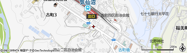 気仙沼駅周辺の地図
