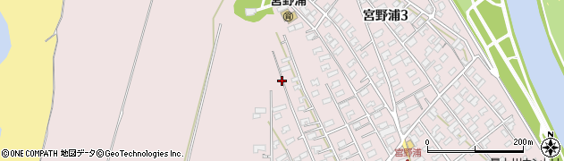 山形県酒田市宮野浦3丁目周辺の地図