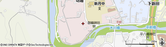 宮城県気仙沼市切通周辺の地図