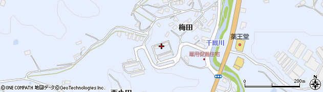 岩手県一関市千厩町千厩梅田22周辺の地図