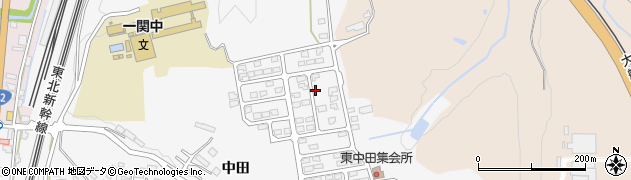中田北公園周辺の地図