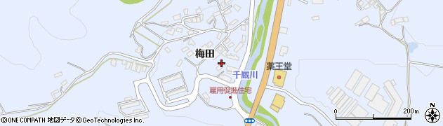 岩手県一関市千厩町千厩梅田49周辺の地図