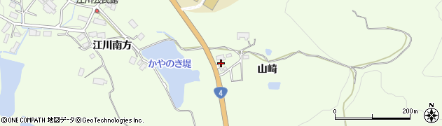 岩手県一関市萩荘（山崎）周辺の地図
