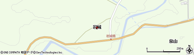 岩手県一関市萩荘（岩城）周辺の地図