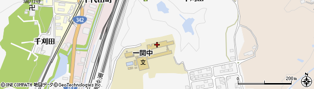 一関市立一関中学校周辺の地図