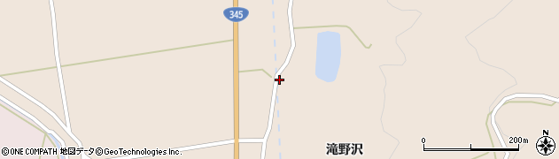 山形県酒田市生石滝野沢104周辺の地図
