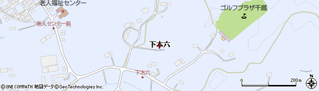 岩手県一関市千厩町千厩（下木六）周辺の地図