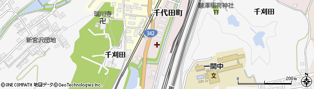 岩手県一関市千代田町3-7周辺の地図