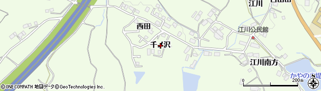 岩手県一関市萩荘（千ノ沢）周辺の地図