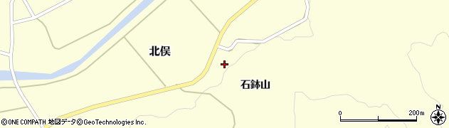 山形県酒田市北俣石鉢山49周辺の地図