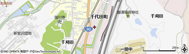 岩手県一関市千代田町3-9周辺の地図