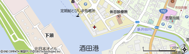 梅木ゴム店港支店周辺の地図