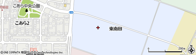 山形県酒田市古荒新田周辺の地図