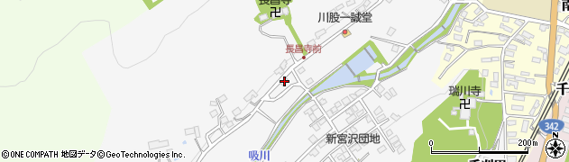 岩手県一関市真柴宮沢25周辺の地図