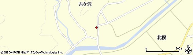 山形県酒田市北俣吉ケ沢117周辺の地図