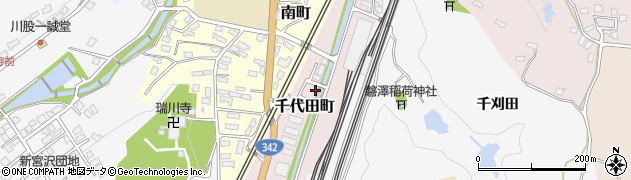 岩手県一関市千代田町3-89周辺の地図