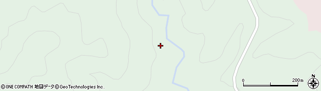 西小俣川周辺の地図