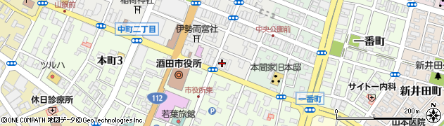 ニチイケアセンター酒田周辺の地図