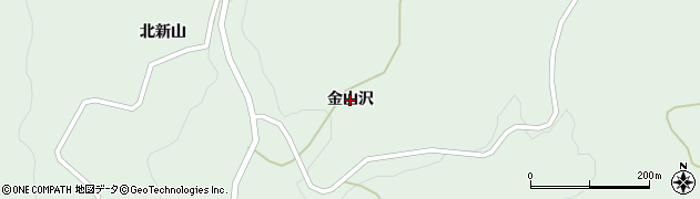 岩手県一関市川崎町薄衣（金山沢）周辺の地図