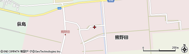 山形県酒田市熊野田高砂73-5周辺の地図