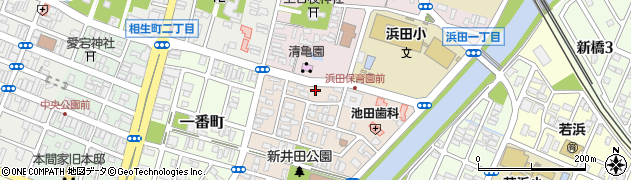 山形県酒田市新井田町2周辺の地図