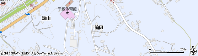 岩手県一関市千厩町千厩前田周辺の地図