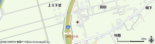 岩手県一関市萩荘袋田39周辺の地図