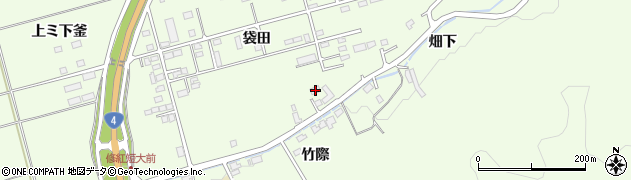 岩手県一関市萩荘袋田115周辺の地図
