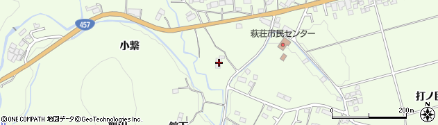 岩手県一関市萩荘館下155周辺の地図