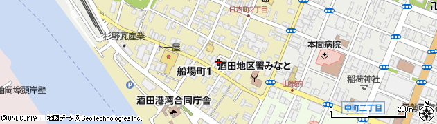 本竹商店周辺の地図