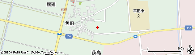 山形県酒田市荻島面桜29-1周辺の地図